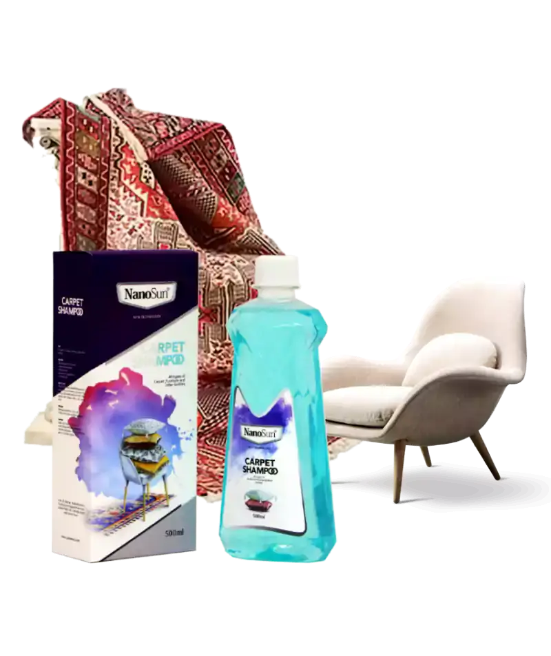 شامپو فرش و مبلمان نانو(شوینده)
